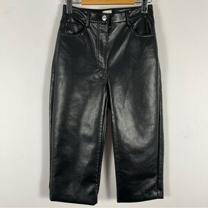 Wilfred Faux Leather Capri Pants 2